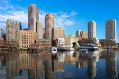 Boston Skyline from Seaport